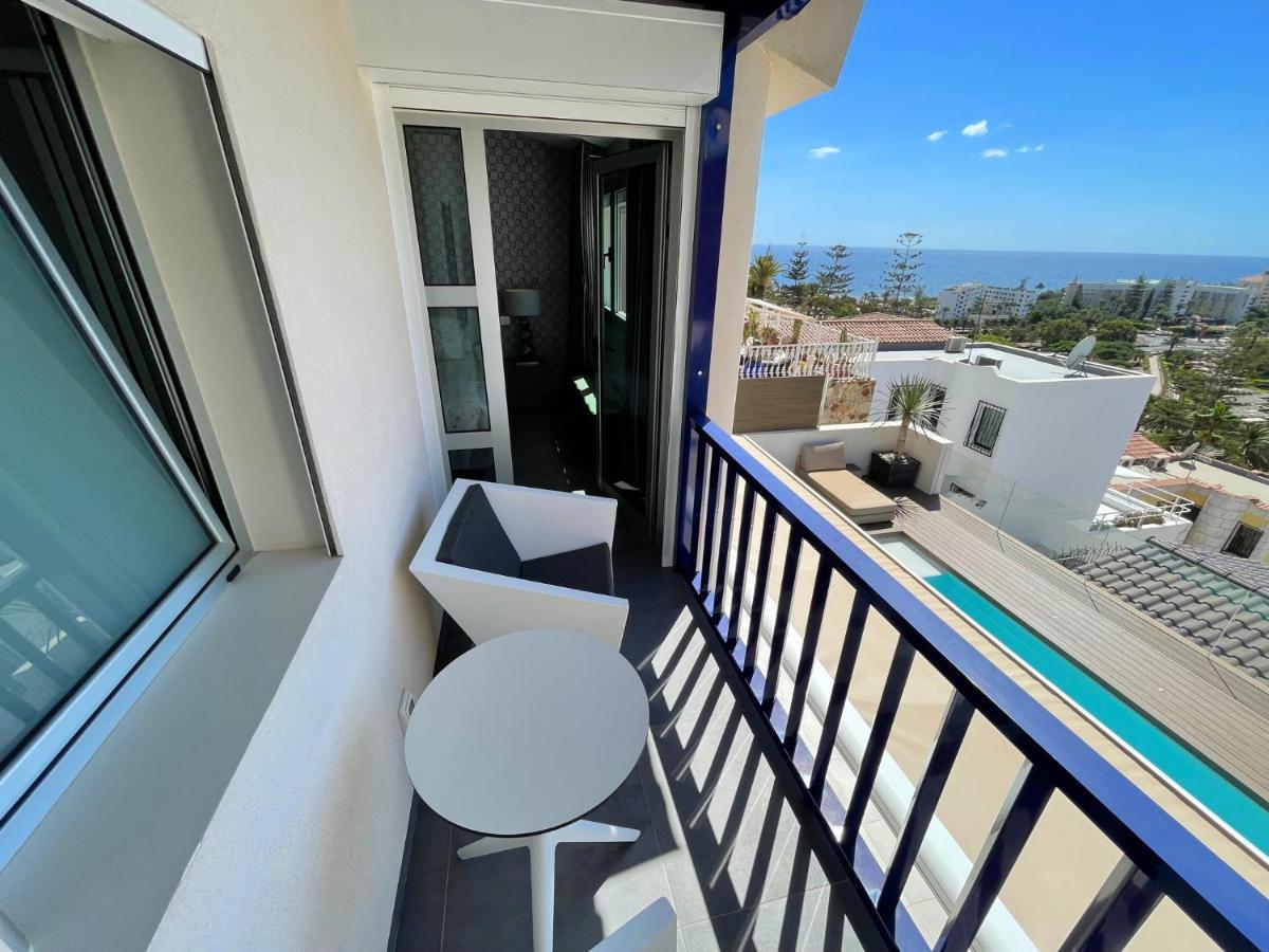 Luxury Villa Morelli With Seaview & Heated Pool Маспаломас Екстериор снимка